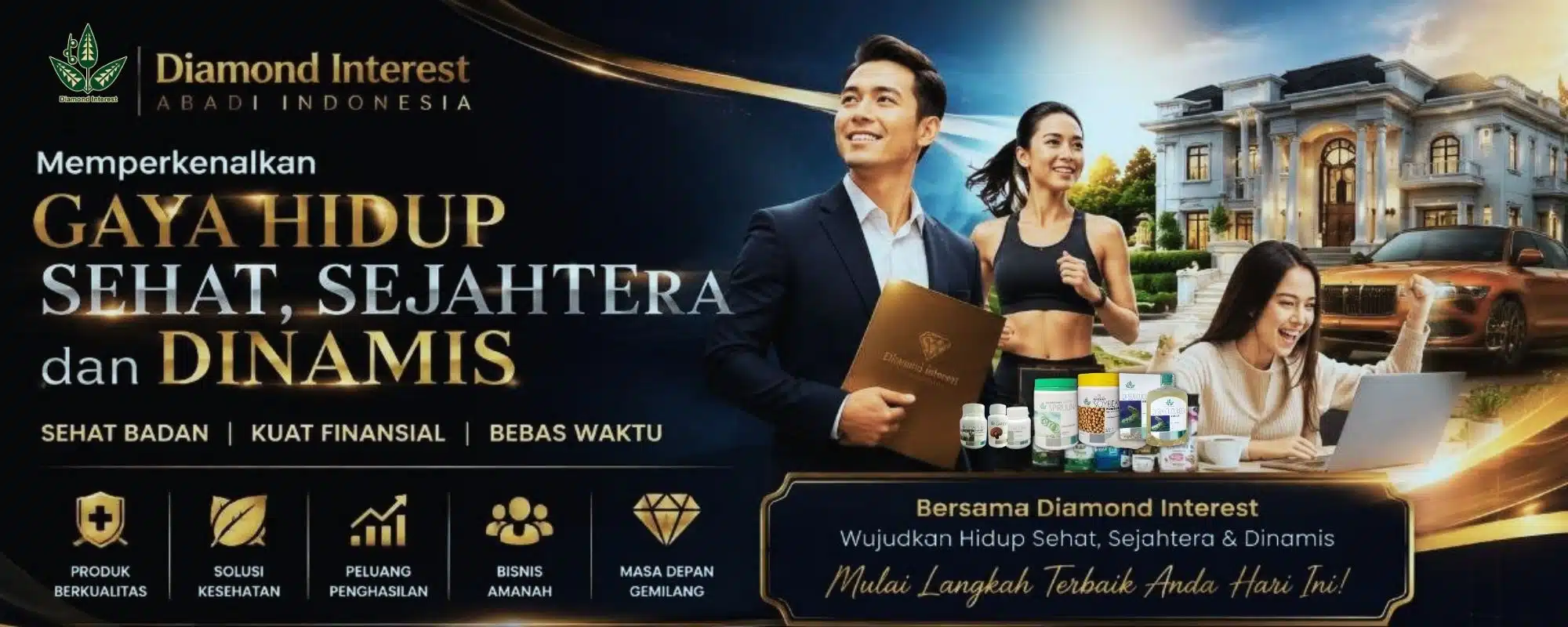 FLAYER WEBSITE - GAYA HIDUP SEHAT